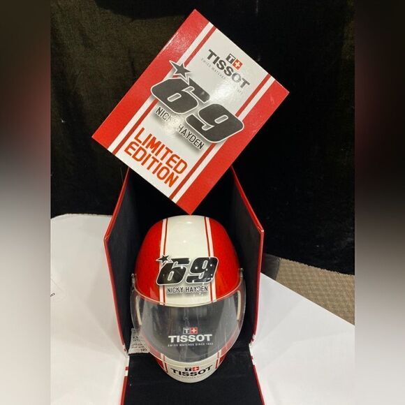 New - Limited Edition Nicky Hayden Helmet Tissot Watch Box - Picture 3 of 11